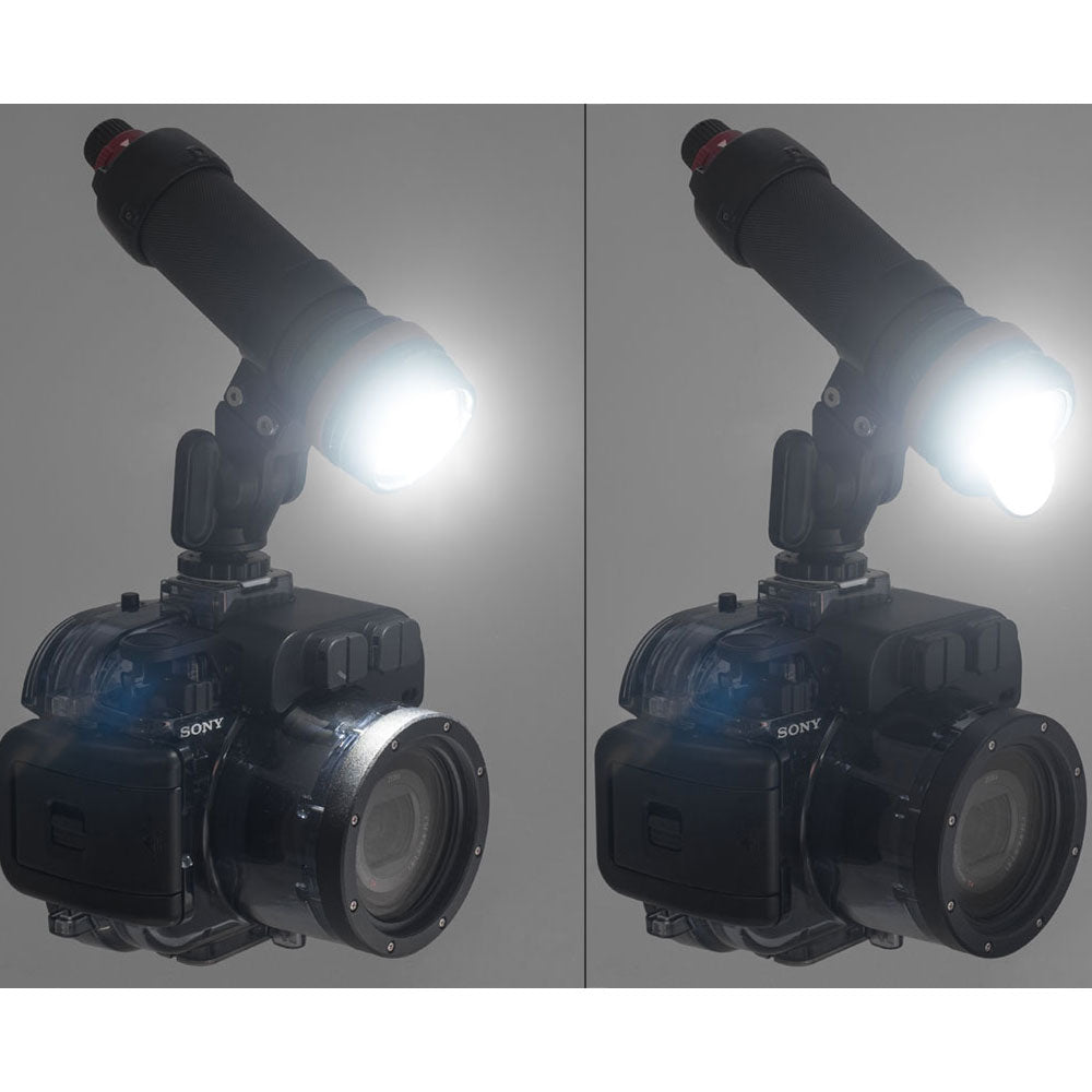 INON LF2400h-EW LED Flashlight (2,400 Lumens, 100° Beam